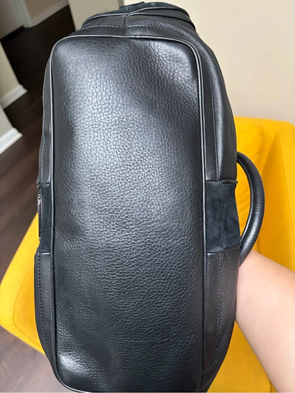 GUC Burberry Leather Satchel Bag